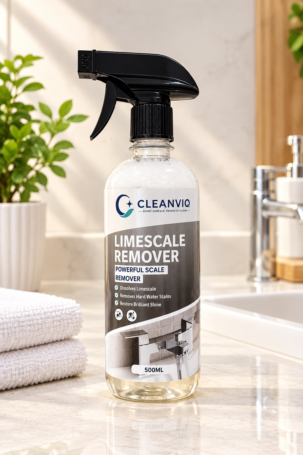 Limescale Remover (De-scaler & Tap Cleaner)