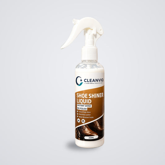 CleanViq Shoe Shiner Liquid bottle