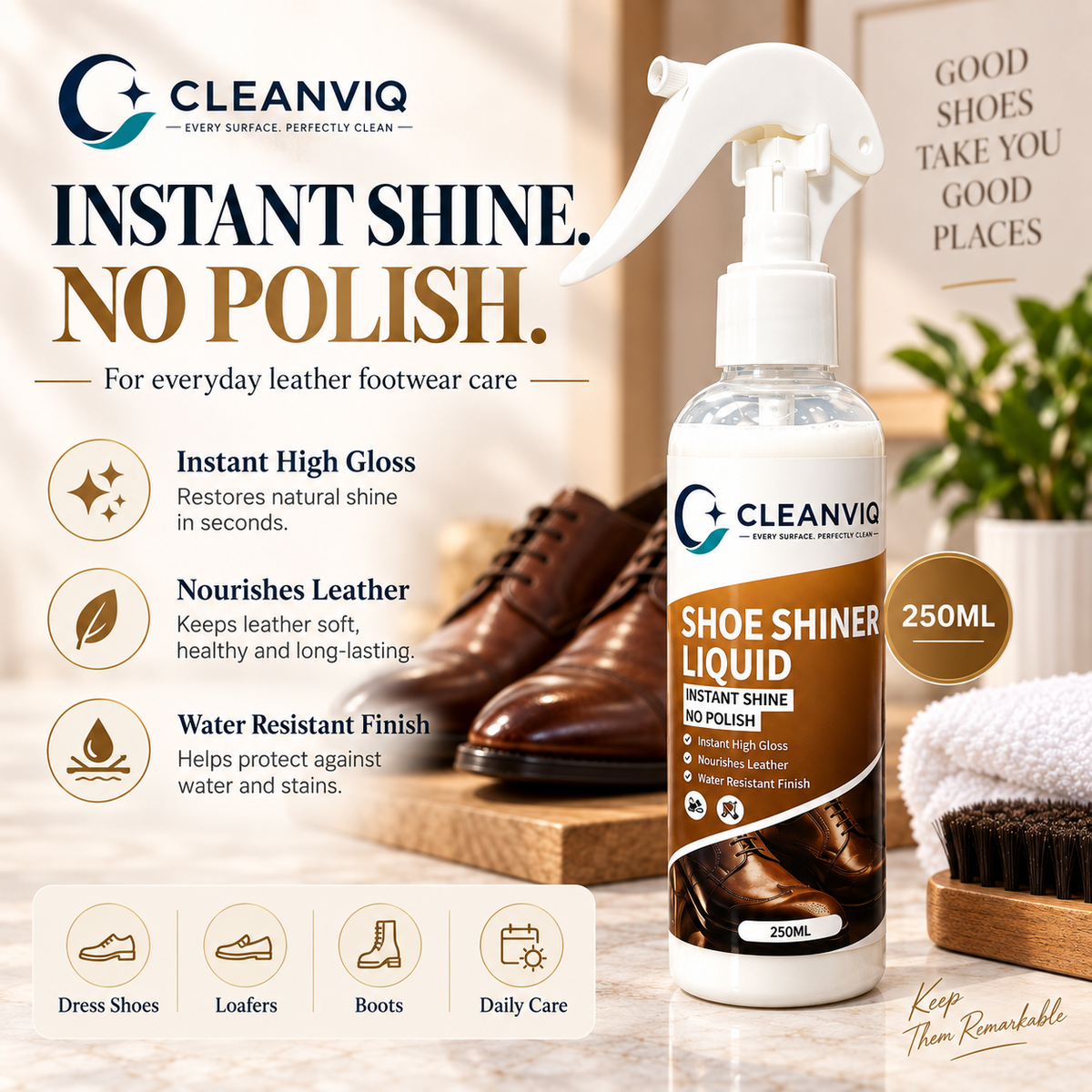 Shoe Shiner Liquid